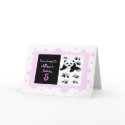 Panda Bear Birthday Invitation cards