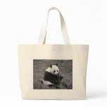 Panda Bear (black & white) bags