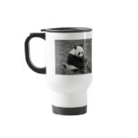 Panda Bear (black & white) mugs