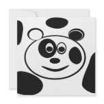 Panda Bear Childrens Birthday Party Invitations