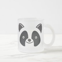 Panda Bear Kawaii face Coffee Mugs