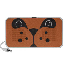 Panda Bear Kawaii face Travel Speaker