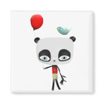 Panda Bear Magnet by Rupydetequila Panda Bear Magnet