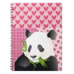 Panda Bear Spiral Note Book