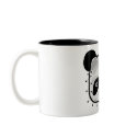 PANDA BEAR PATCHWORK mugs