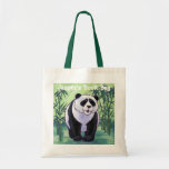 Panda Bear Personalised Book Bag