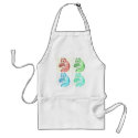 Panda Bear Pop Art aprons