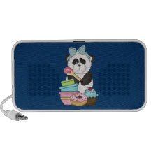 Panda Bear Sweet Treats iPod Speakers