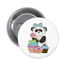 Panda Bear Sweet Treats Pin