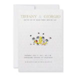 Panda Bear Wedding Invitation by Rupydetequila Panda Bear Wedding Invitation