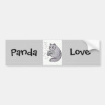 Panda Bears Bumper Stickers