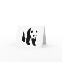 Panda Blank Note Card