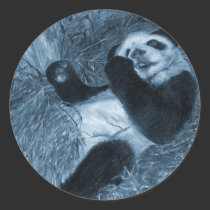 Panda Blues stickers