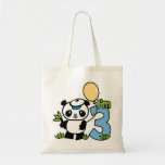 Panda Boy 3rd Birthday Bag