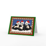 PANDA CHRISTMAS cards