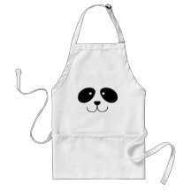 Panda Face Apron