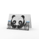 Panda Face Cards