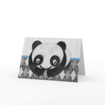 Panda Face Cards