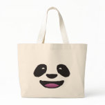 Panda Face - Cute animal wildlife Bags