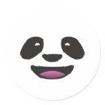 Panda Face - Cute animal wildlife Sticker