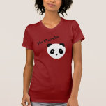 Panda Face T Shirts