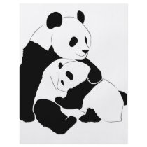 Panda Family Full Color Flyer