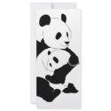 Panda Family rack cards