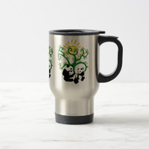 Panda Family Tree Mugs