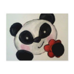 Panda Flower Post Cards