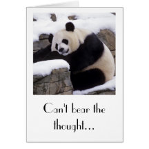 Panda Get Well Card