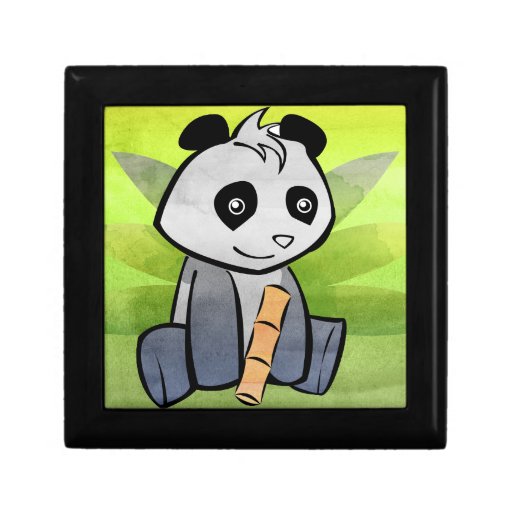 Panda Giftbox Trinket Box