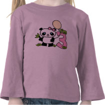 Panda Girl 3rd Birthday Shirt