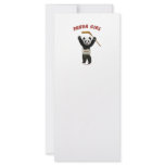 Panda Girl Hockey Bear rack cards