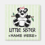 Panda Girl Little Sister Magnet