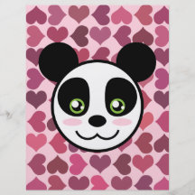"Panda Love" Flyer Design