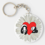 Panda Love Key Chains