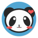 Panda Luv! stickers
