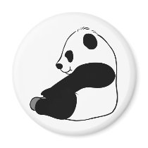 Panda Refrigerator Magnets
