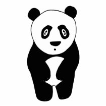 Panda-monium Photo Cutout