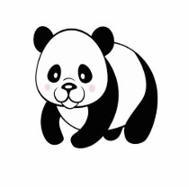 Panda Photo Sculpture