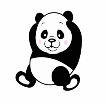 Panda Photo Sculpture