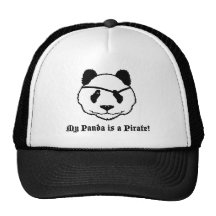 Panda Pirate Trucker Hat