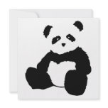 panda plush invitations