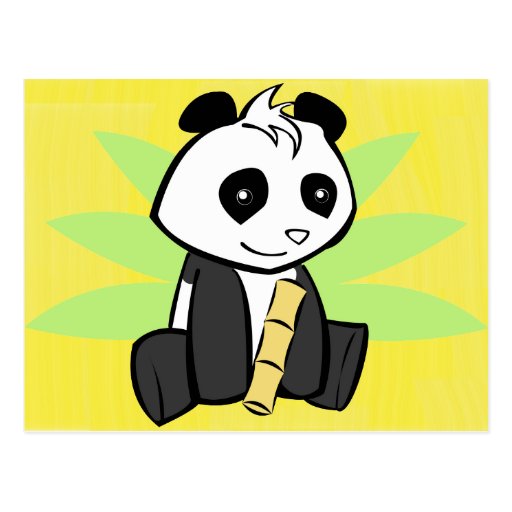 PANDA Postcard