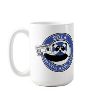 Panda says aye! mug