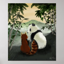 Panda Sēn Lín Poster
