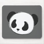 panda sketch mousepad