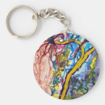 Pandanas Abstract Keychains