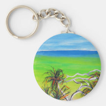 Pandanas Palms Key Chains