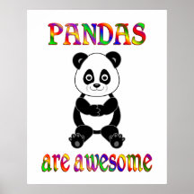 Pandas are Awesome Print